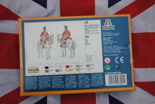 Italeri 6001 BRITISH HEAVY CAVALRY 